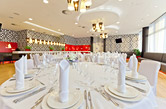 Банкетное накрытие зала «Кафе Плаза illy»
